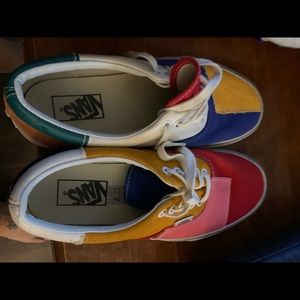 Multi color Vans